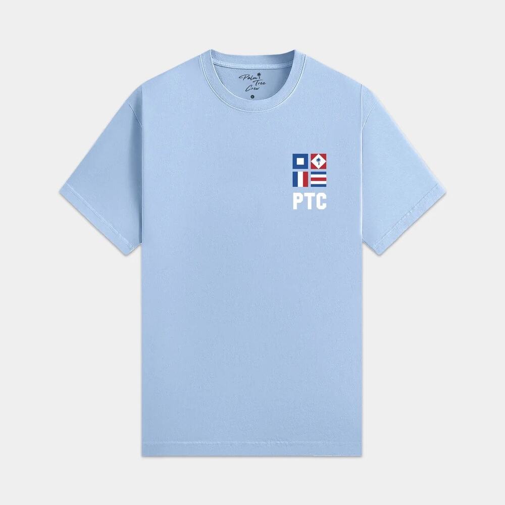 Palm Tree Crew NAUTICAL FLAG TEE